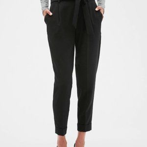 BANANA REPUBLIC Black Tie Crepe Pant SIZE 8 NEW WITH TAGS
